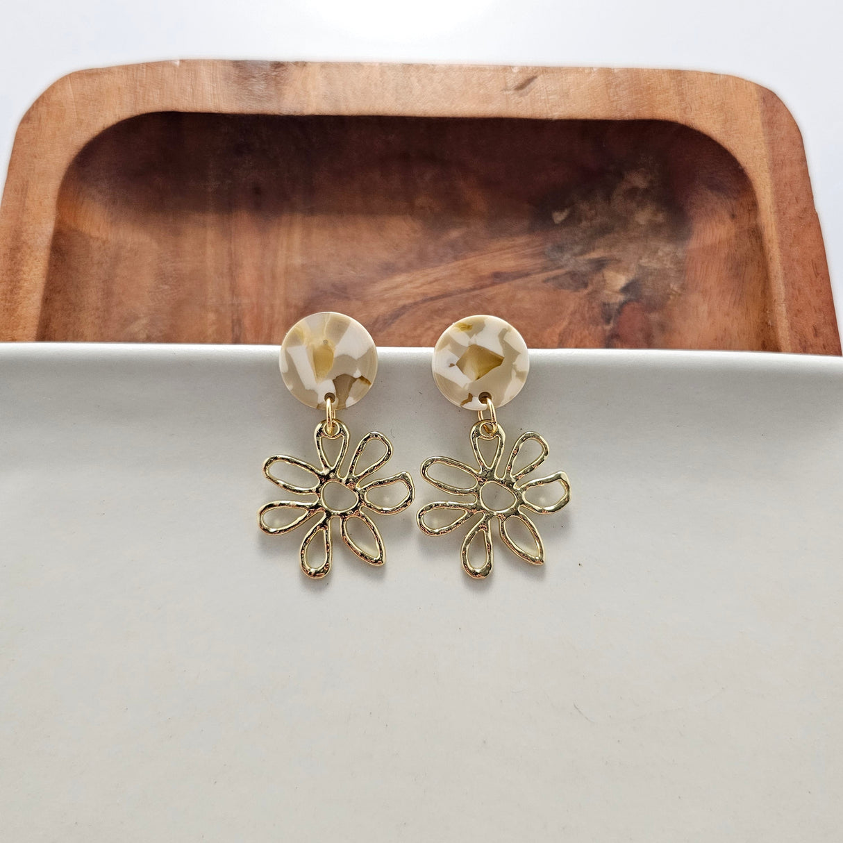 Lily Earrings - Daffodil from Spiffy & Splendid