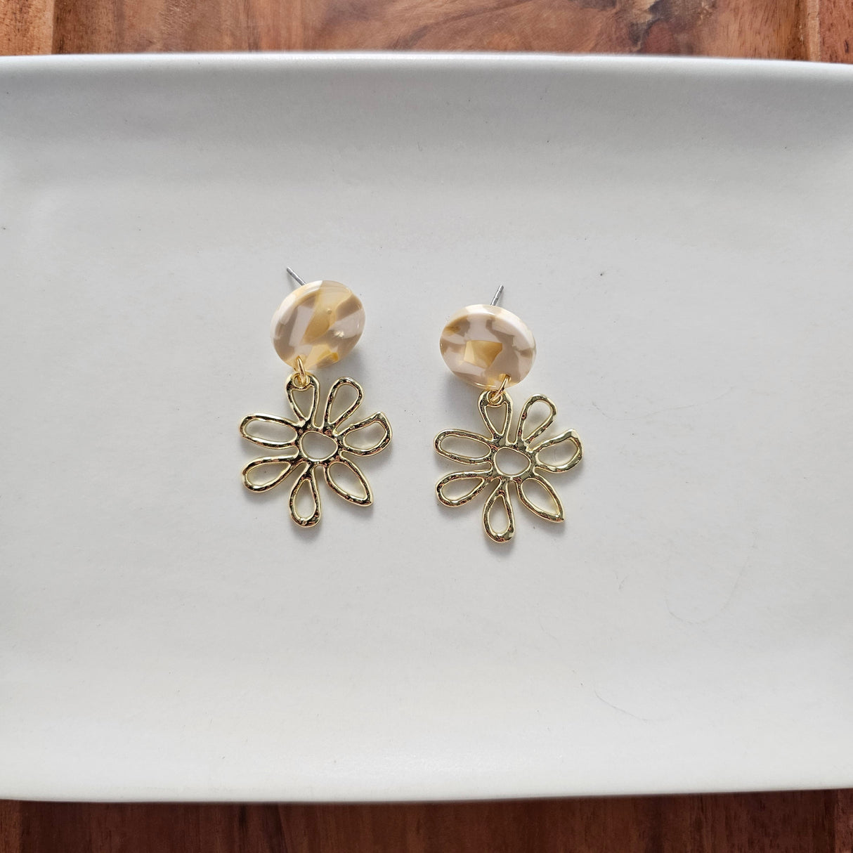 Lily Earrings - Daffodil from Spiffy & Splendid