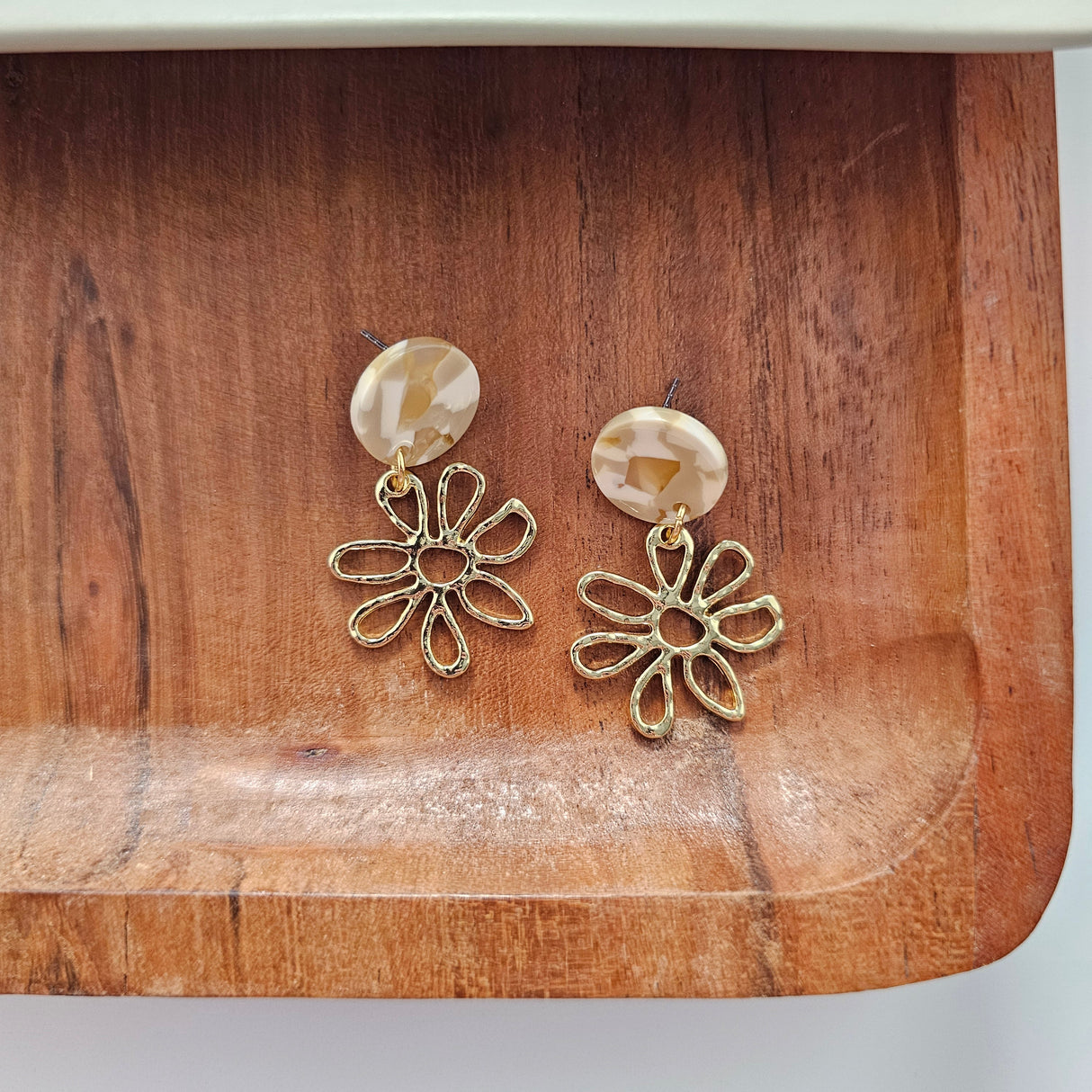 Lily Earrings - Daffodil from Spiffy & Splendid