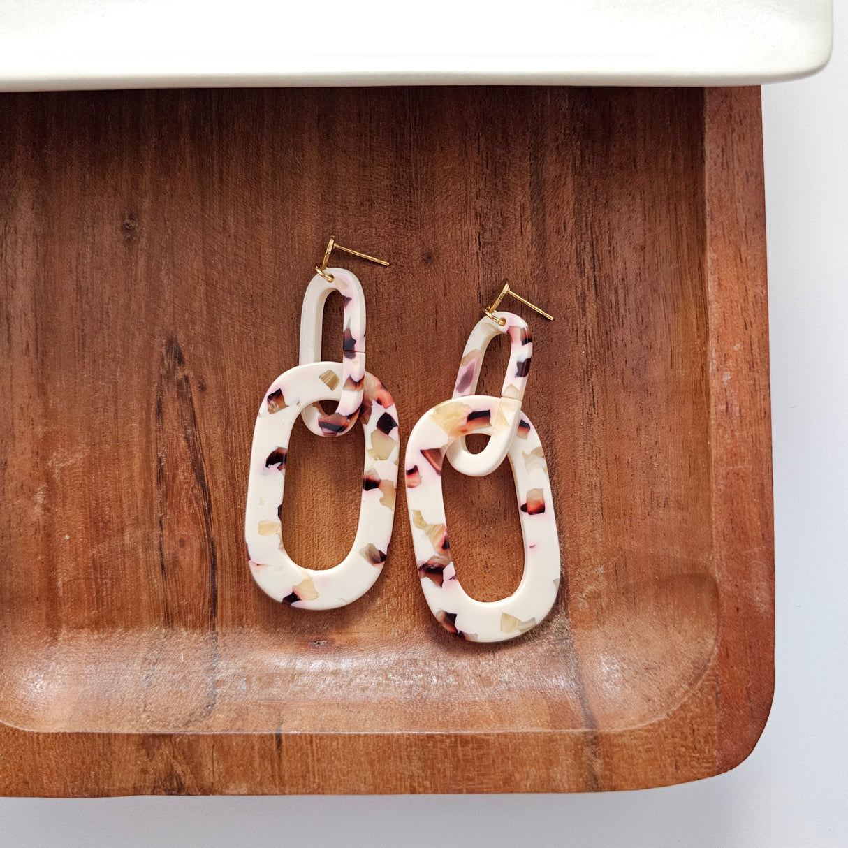 Chrissy Earrings - Terrazzo from Spiffy & Splendid