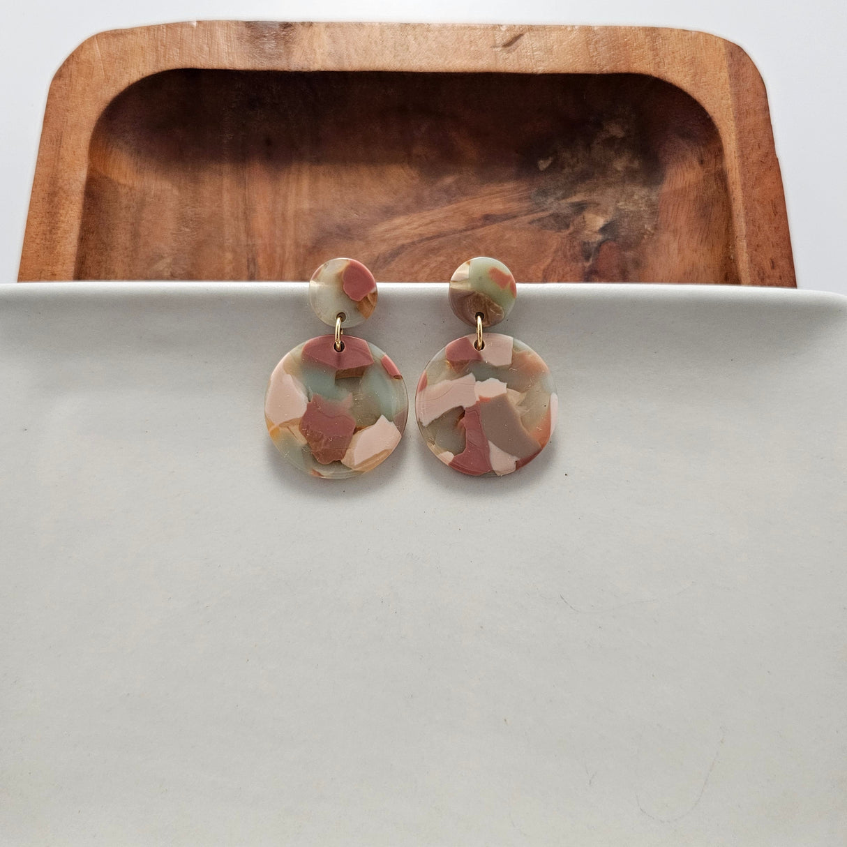 Addy Earrings - Camo Chic from Spiffy & Splendid