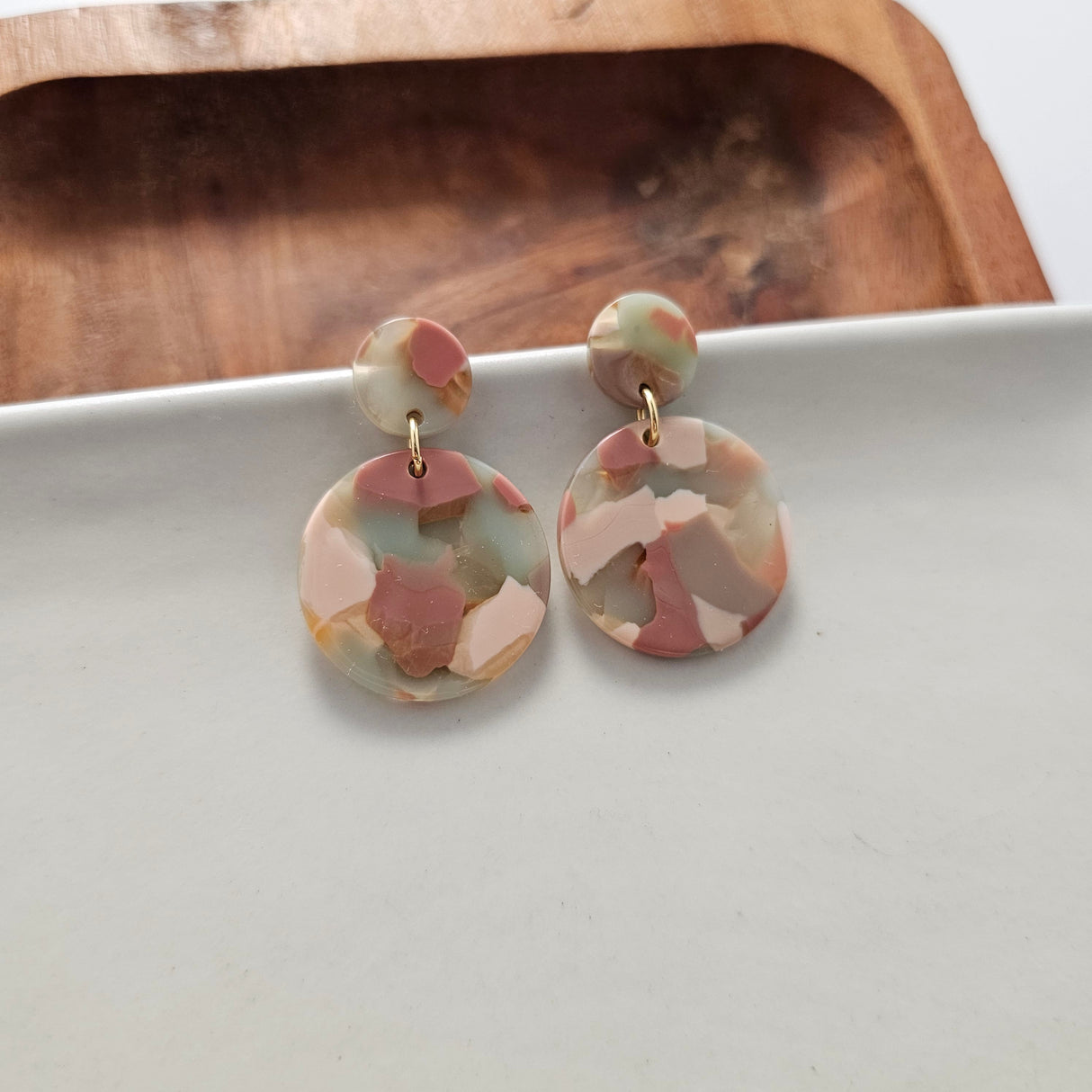 Addy Earrings - Camo Chic from Spiffy & Splendid
