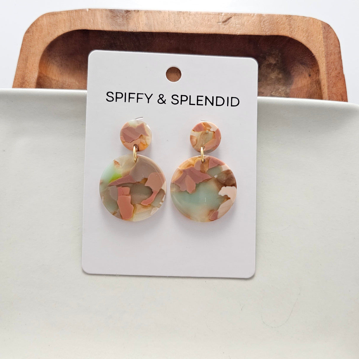 Addy Earrings - Camo Chic from Spiffy & Splendid