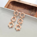 Delilah Earrings - Peach from Spiffy & Splendid