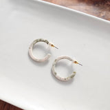 Cam Mini Hoops - Sage from Spiffy & Splendid
