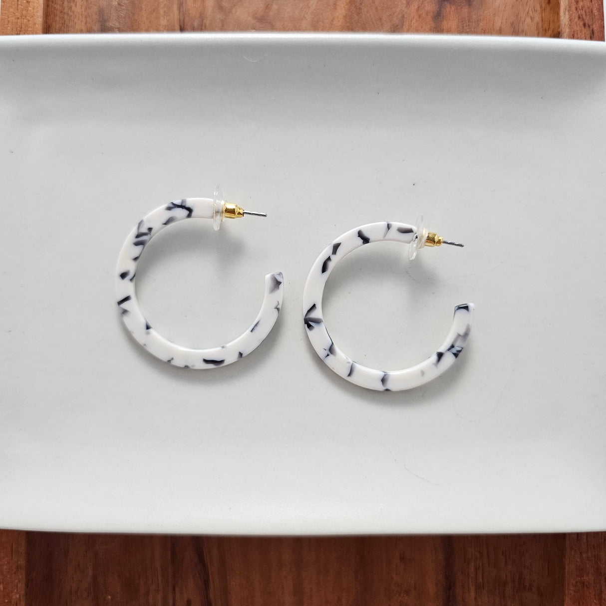 Camy Hoops - Marble from Spiffy & Splendid