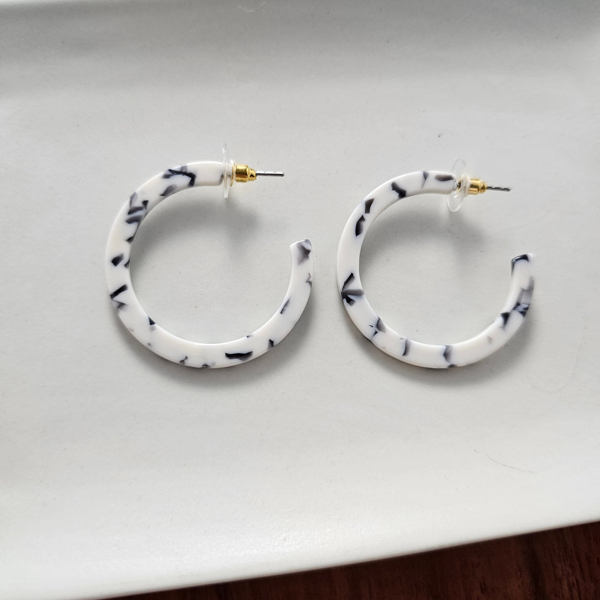 Camy Hoops - Marble from Spiffy & Splendid