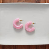 Chloe Hoops - Pink from Spiffy & Splendid