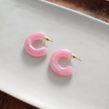 Chloe Hoops - Pink from Spiffy & Splendid