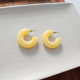 Chloe Hoops - Yellow from Spiffy & Splendid