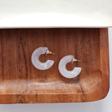 Chloe Hoops - White from Spiffy & Splendid