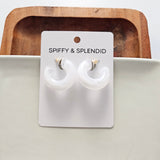 Chloe Hoops - White from Spiffy & Splendid