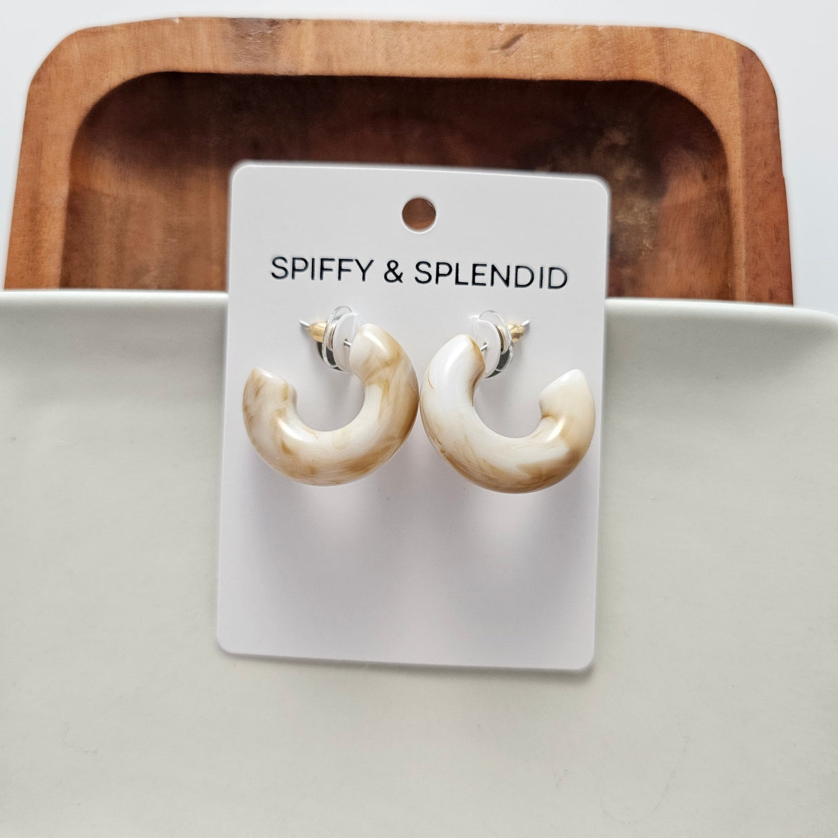 Chloe Hoops - Neutral from Spiffy & Splendid