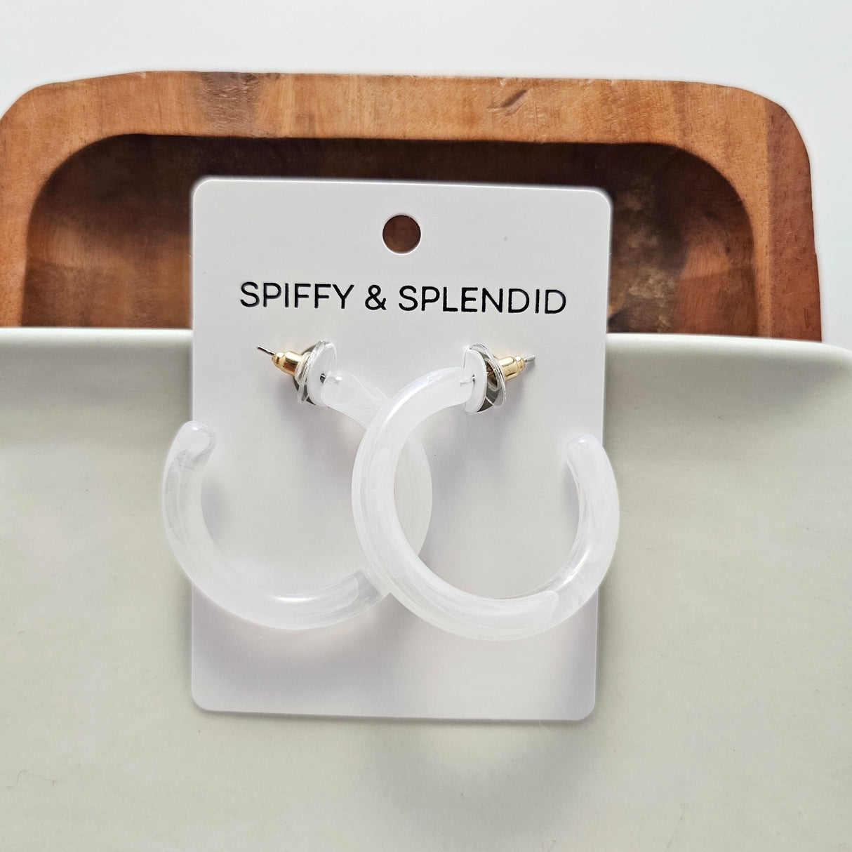 Josie Hoops - White from Spiffy & Splendid