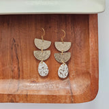 Aria Earrings - Pebble from Spiffy & Splendid