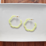 Posey Hoops - Lime Green from Spiffy & Splendid