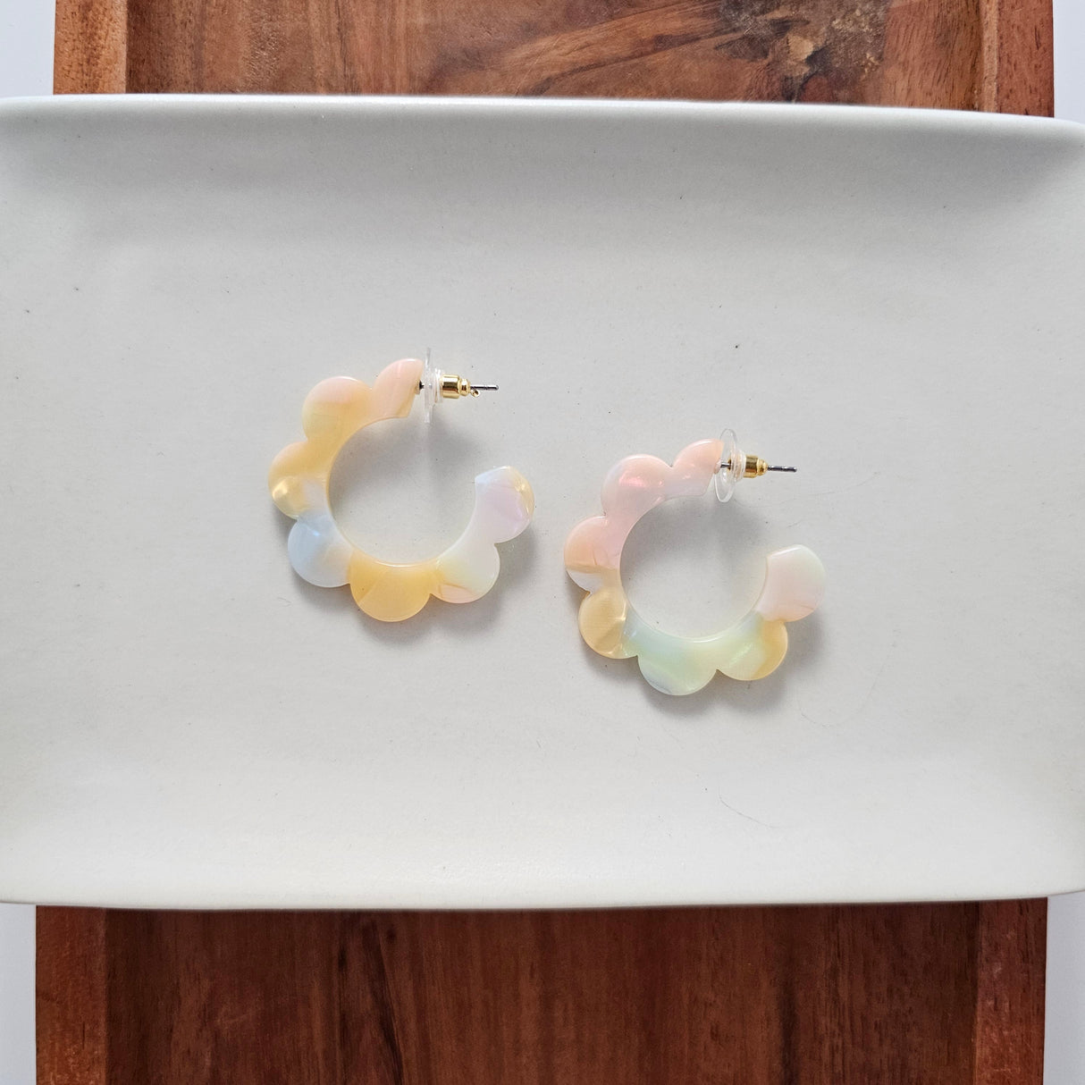 Flora Hoops - Pastel Rainbow from Spiffy & Splendid