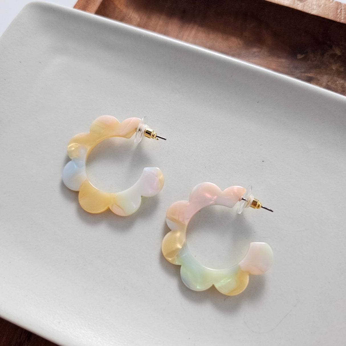 Flora Hoops - Pastel Rainbow from Spiffy & Splendid