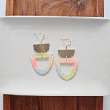 Irene Earrings - Iridescent Neon from Spiffy & Splendid