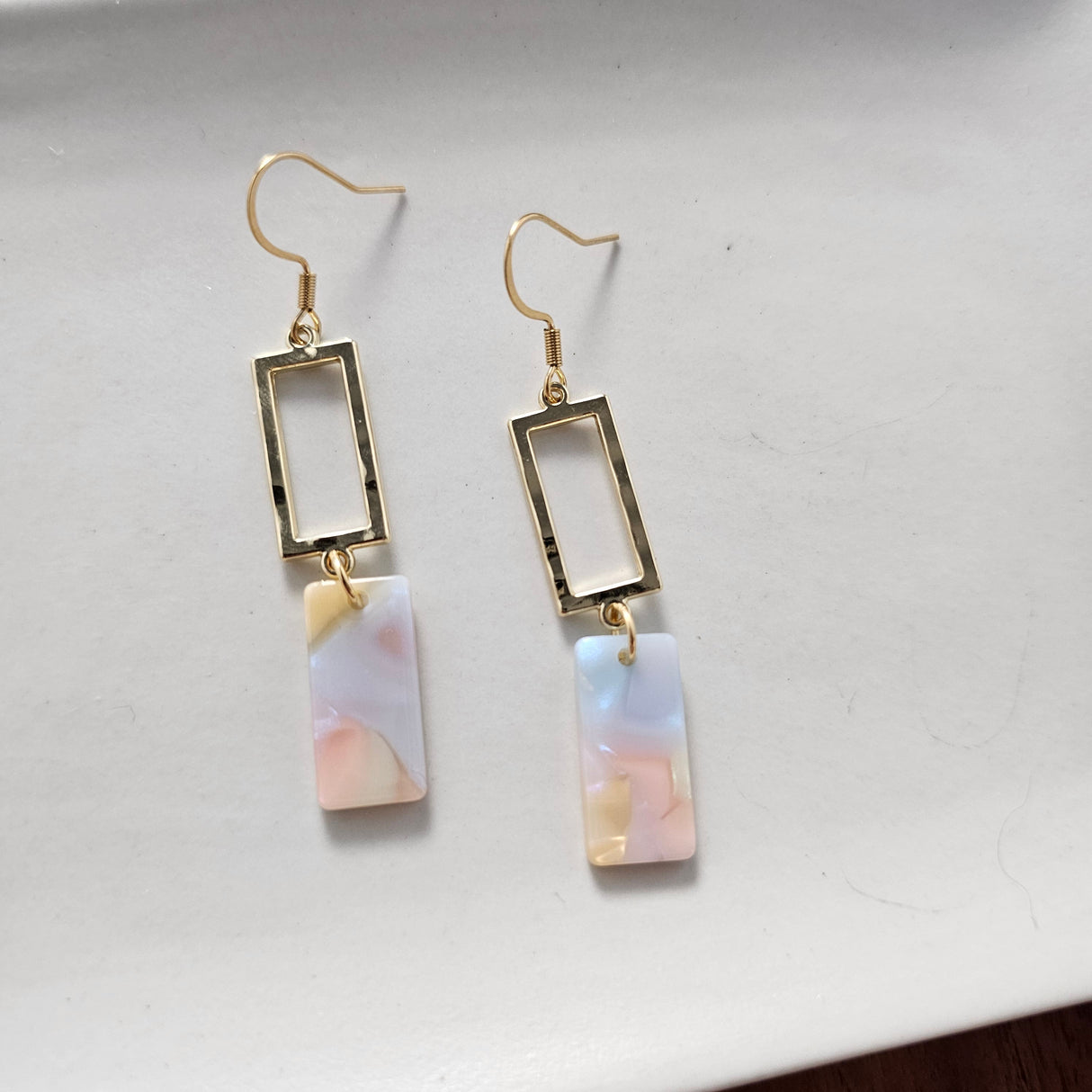 Raya Earrings - Pastel Rainbow from Spiffy & Splendid