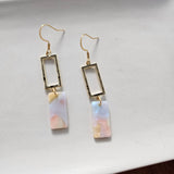 Raya Earrings - Pastel Rainbow from Spiffy & Splendid