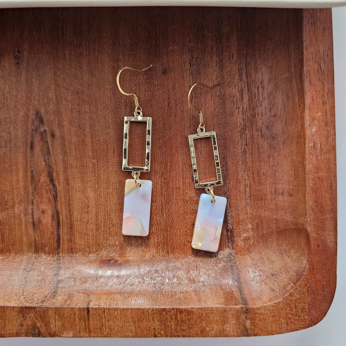 Raya Earrings - Pastel Rainbow from Spiffy & Splendid