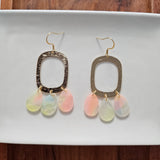 Ophelia Earrings - Iridescent Neon from Spiffy & Splendid