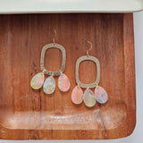Ophelia Earrings - Iridescent Neon from Spiffy & Splendid