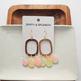 Ophelia Earrings - Iridescent Neon from Spiffy & Splendid