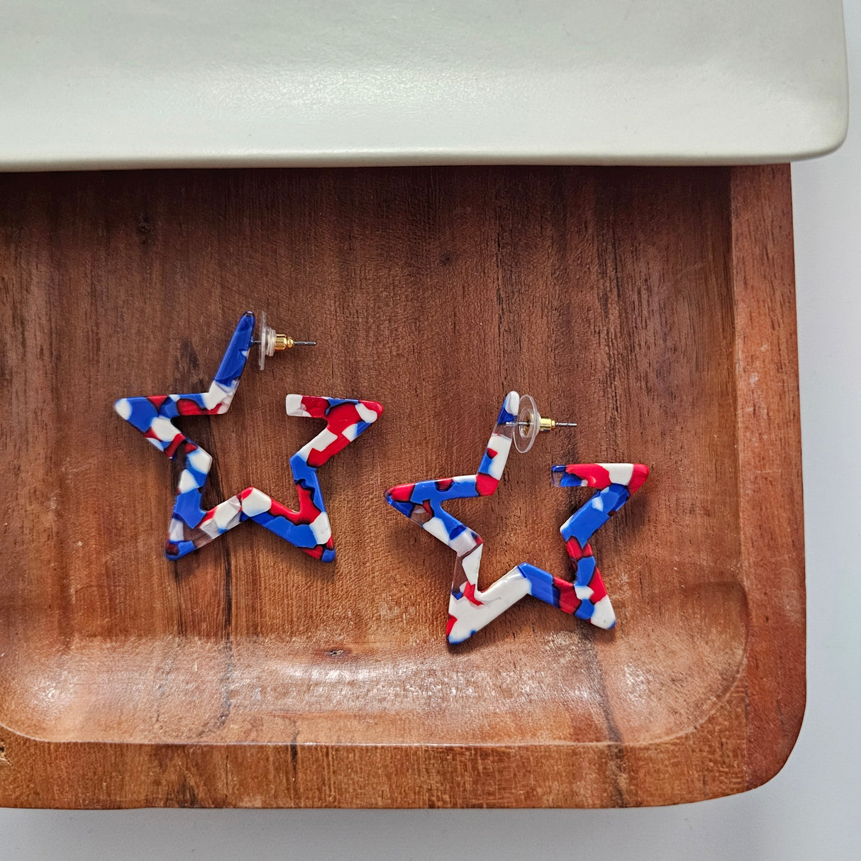Star Hoops - Red, White & Blue from Spiffy & Splendid