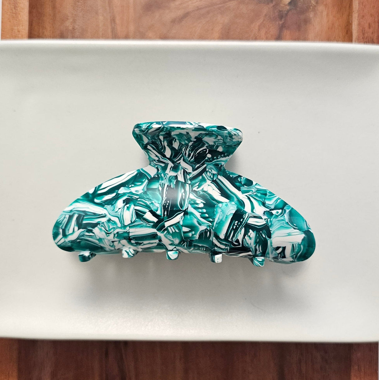 Carmen Hair Claw - Sea Green from Spiffy & Splendid