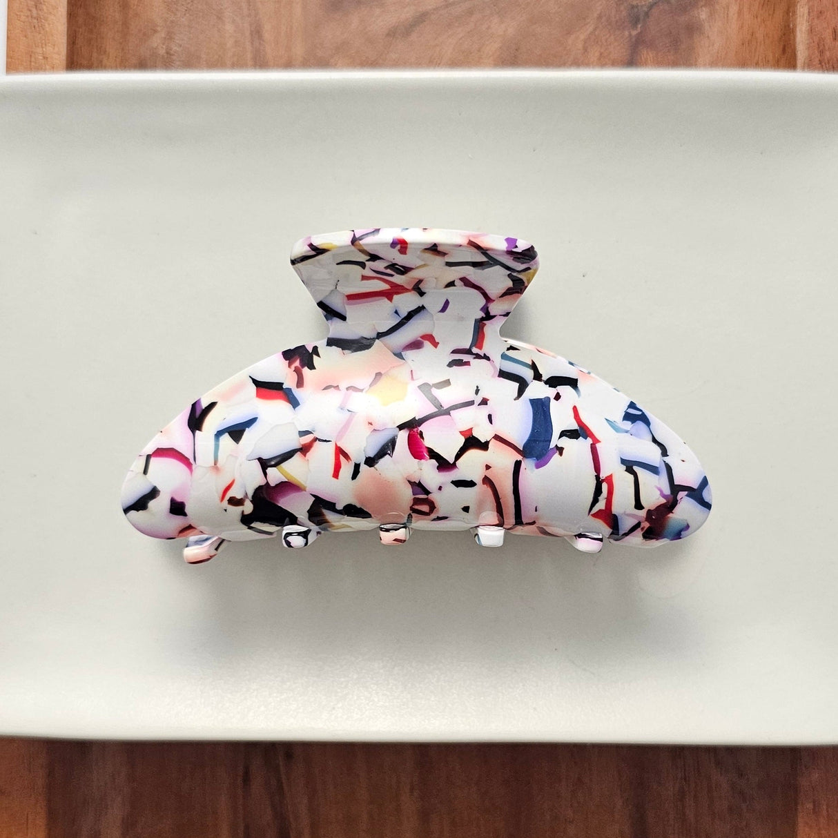 Carmen Hair Claw - Marble Confetti from Spiffy & Splendid