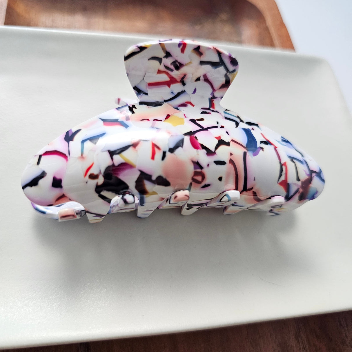 Carmen Hair Claw - Marble Confetti from Spiffy & Splendid
