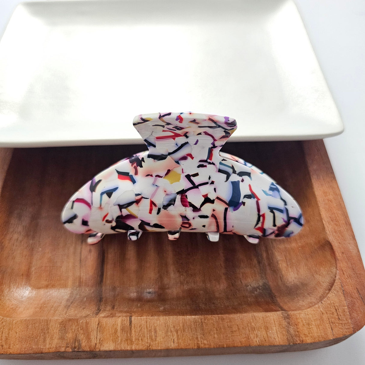 Carmen Hair Claw - Marble Confetti from Spiffy & Splendid