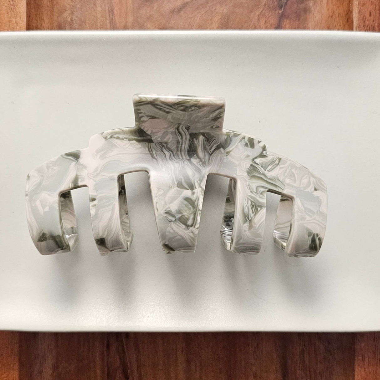 Catherine Hair Claw - Sage from Spiffy & Splendid