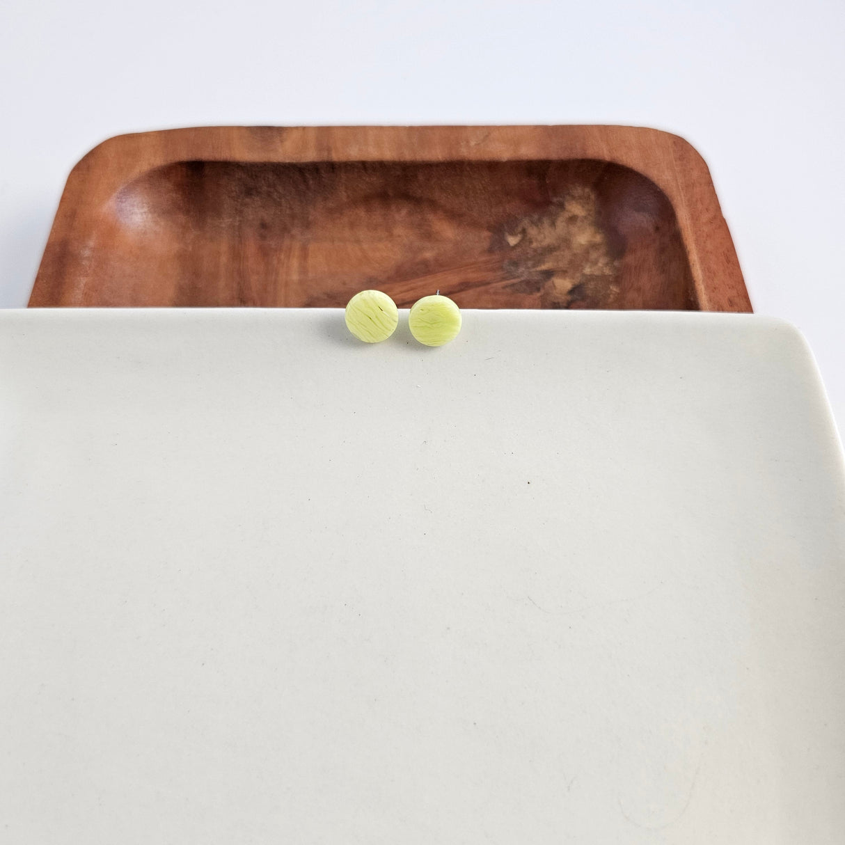 Kate Studs - Lime Green from Spiffy & Splendid
