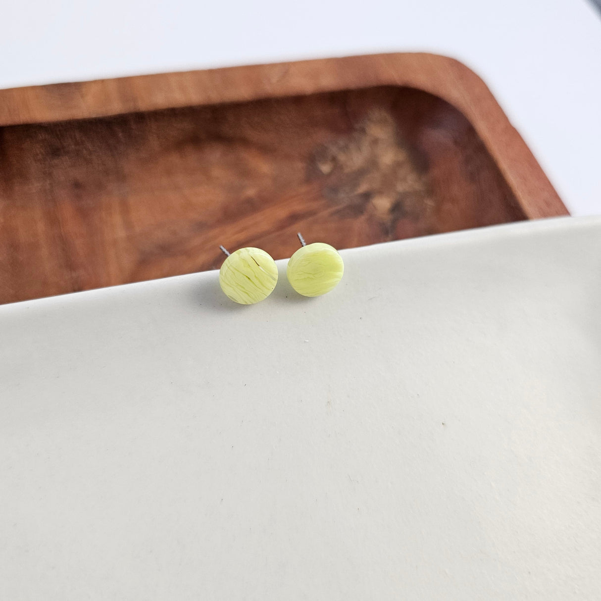 Kate Studs - Lime Green from Spiffy & Splendid