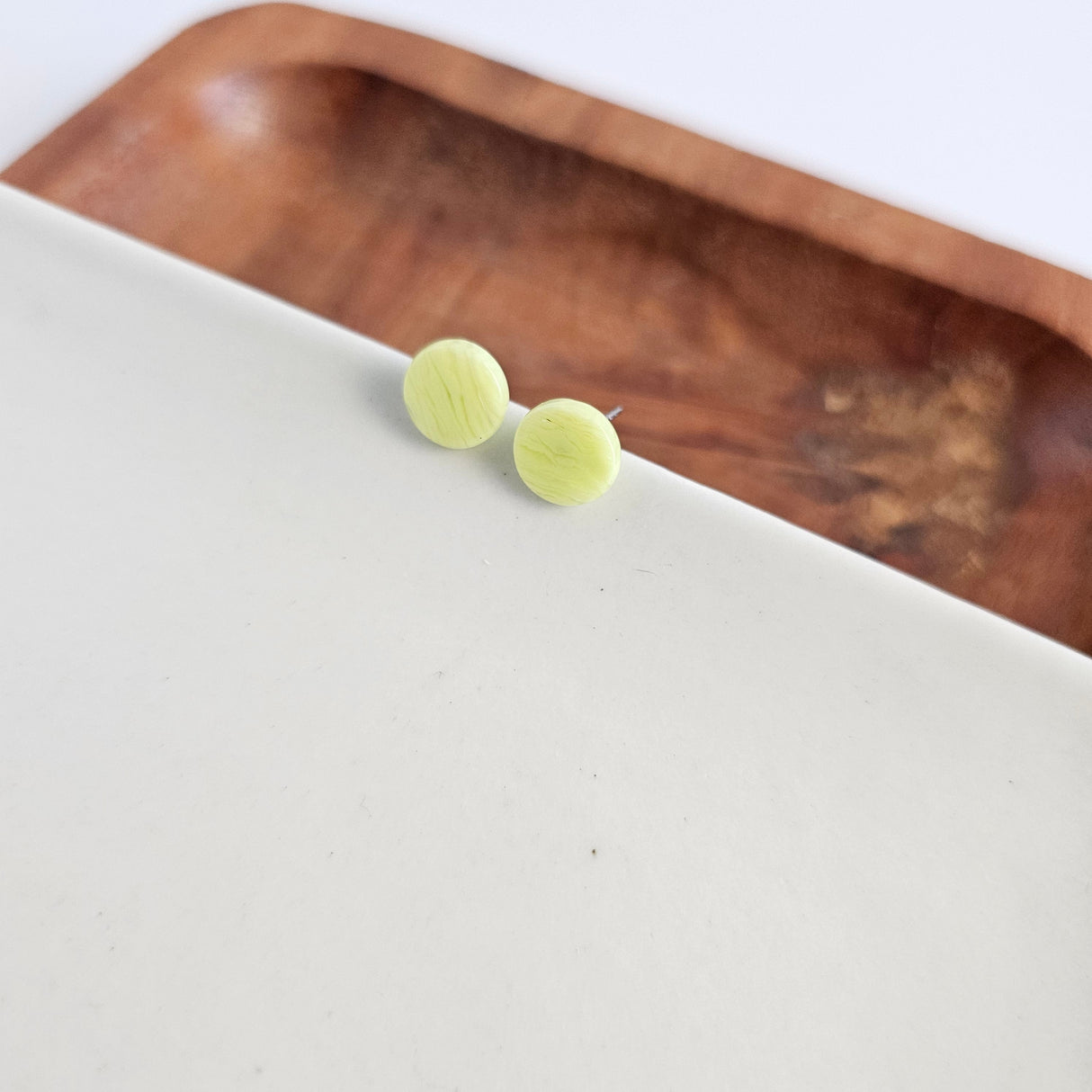 Kate Studs - Lime Green from Spiffy & Splendid