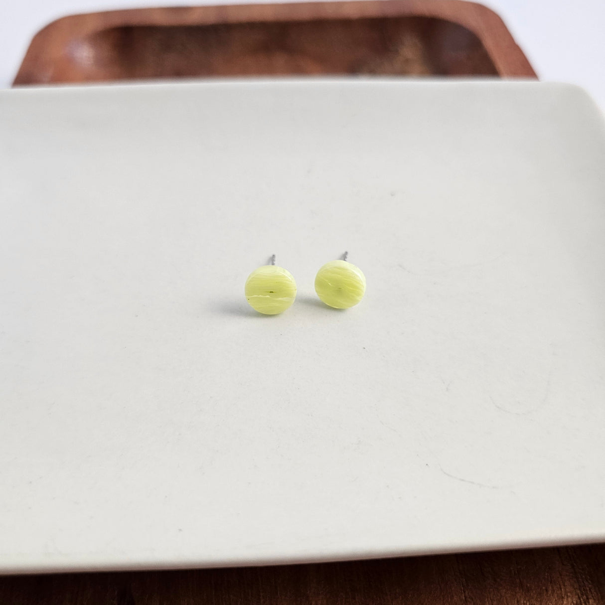 Kate Studs - Lime Green from Spiffy & Splendid