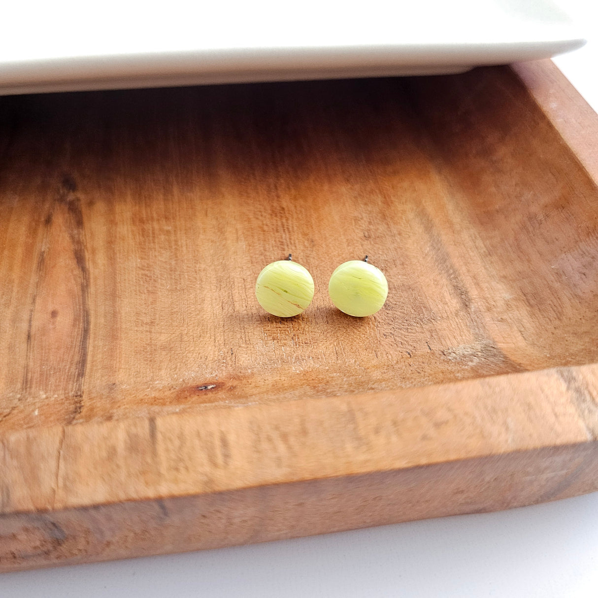Kate Studs - Lime Green from Spiffy & Splendid
