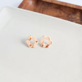 Flower Studs - Peach from Spiffy & Splendid