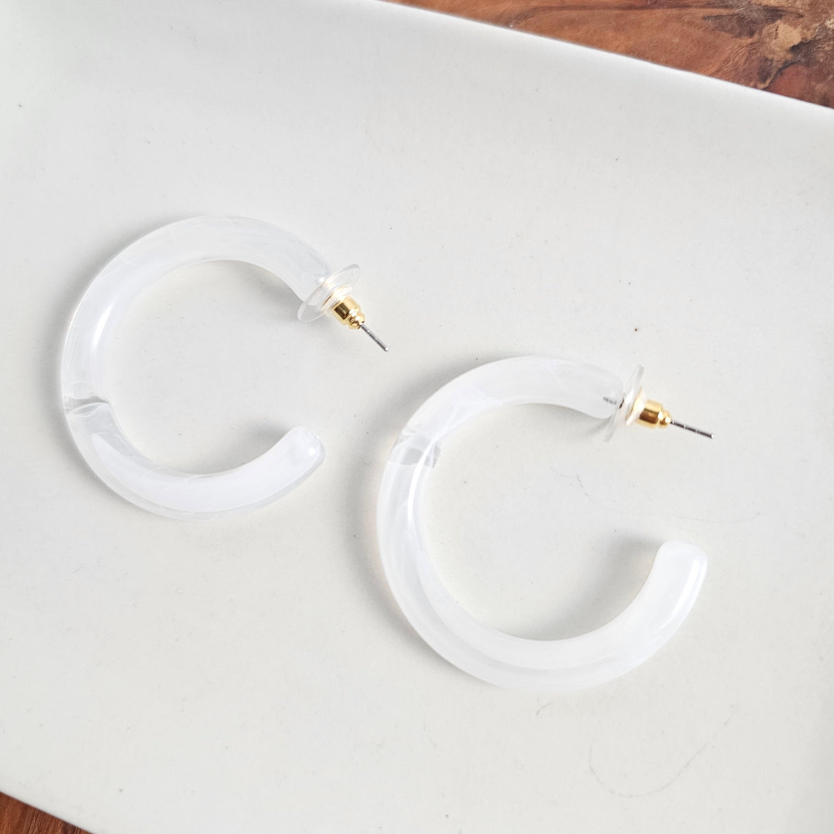 Josie Hoops - White from Spiffy & Splendid