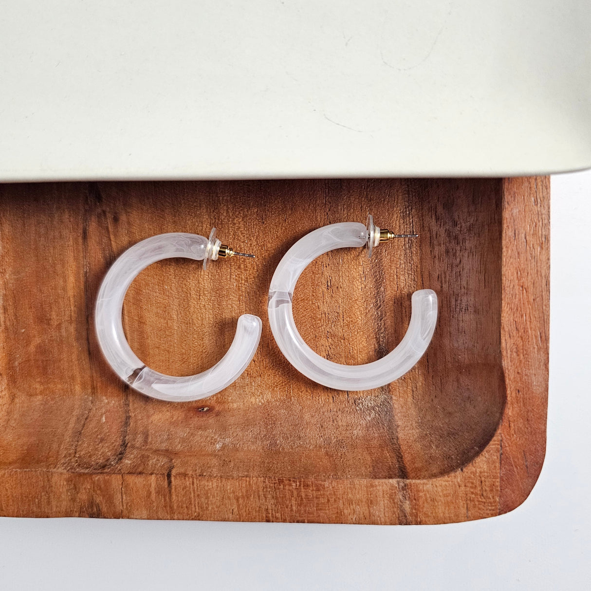 Josie Hoops - White from Spiffy & Splendid