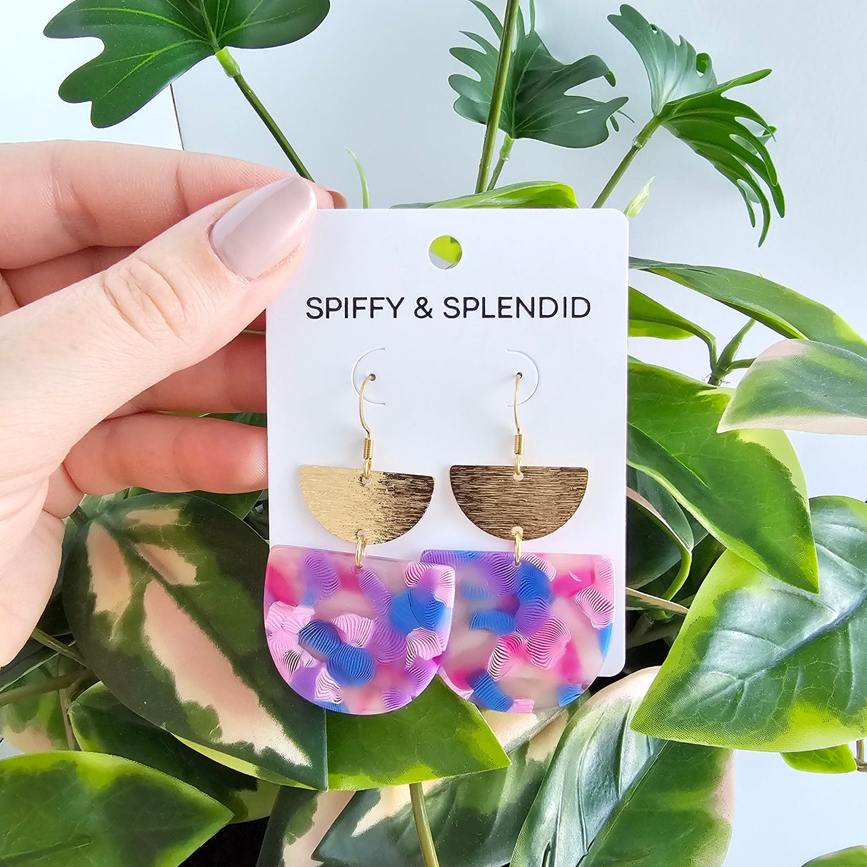 Harper Earrings - Cotton Candy from Spiffy & Splendid