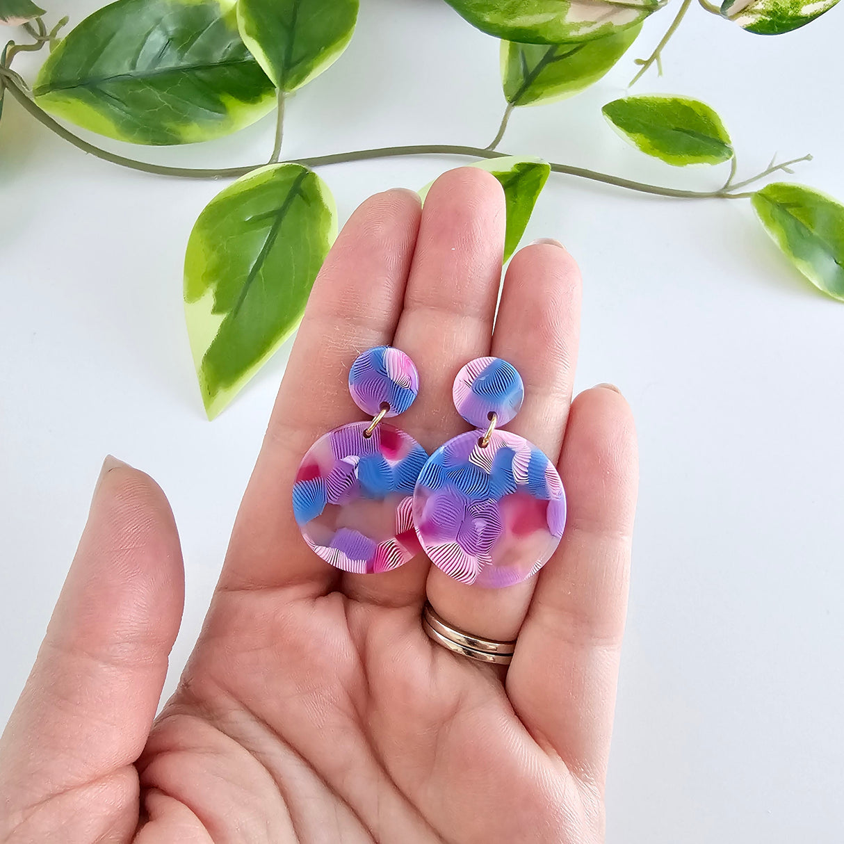 Addy Earrings - Cotton Candy from Spiffy & Splendid