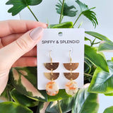 Elena Earrings - Orange Dream from Spiffy & Splendid