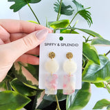 Nora Earrings - Iridescent Pastel from Spiffy & Splendid