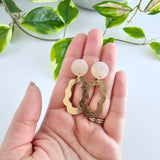 Marley Earrings - Iridescent from from Spiffy & Splendid