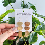 Elizabeth Earrings - Gold from Spiffy & Splendid