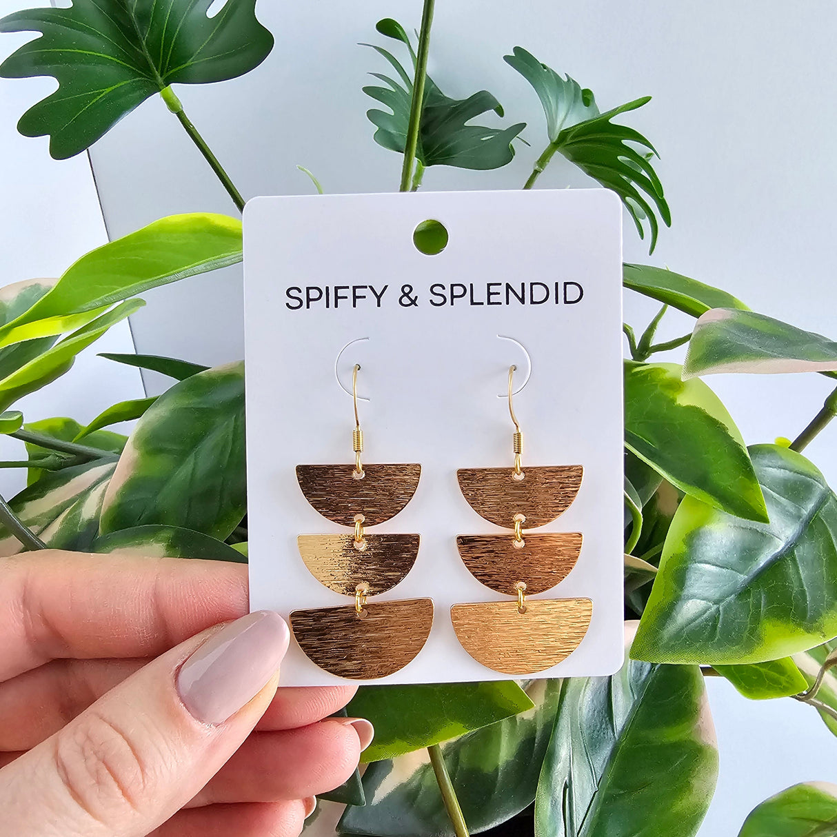 Kinsley Earrings - Gold from Spiffy & Splendid